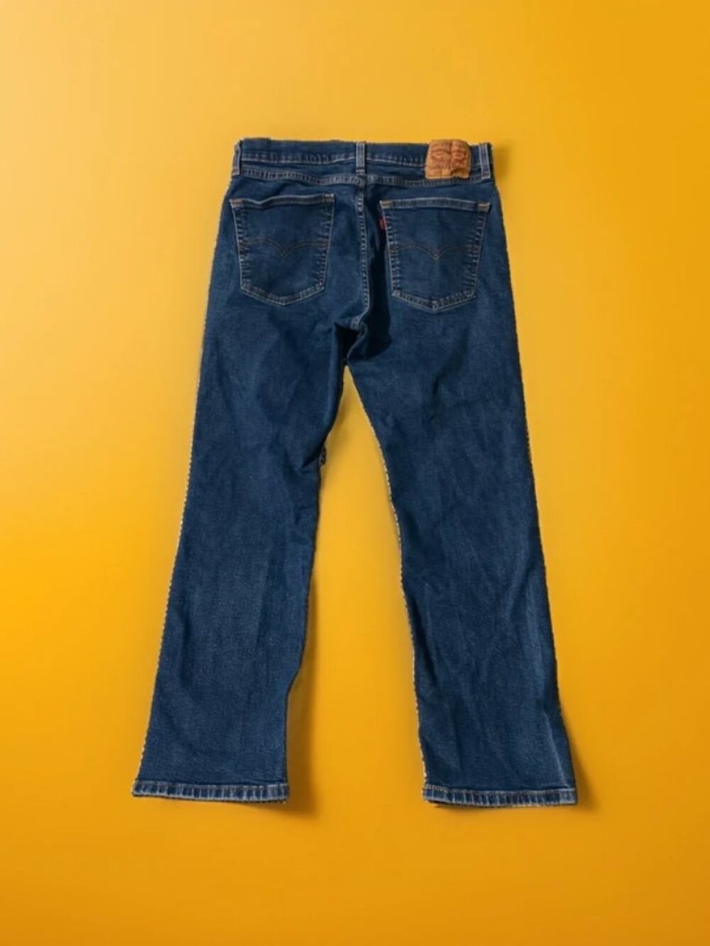 Levis 505 Mens Jeans Size 36x30 Straight Leg Mid Rise Medium Wash Blue Denim